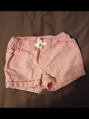 GAP Light Pink Drawstring Girls' Shorts